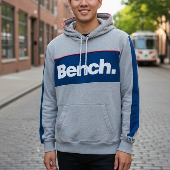 MENS Bench Hoodie | Size M - Picture 1 of 8